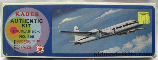 Kader 1/150 Douglas DC-7 - BOAC, 395 plastic model kit